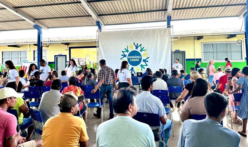 Programa 'Rondônia Cidadã' atende neste sábado e domingo moradores do município