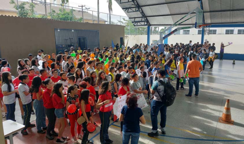 Escola Barão do Solimões respira esporte com início dos jogos escolares