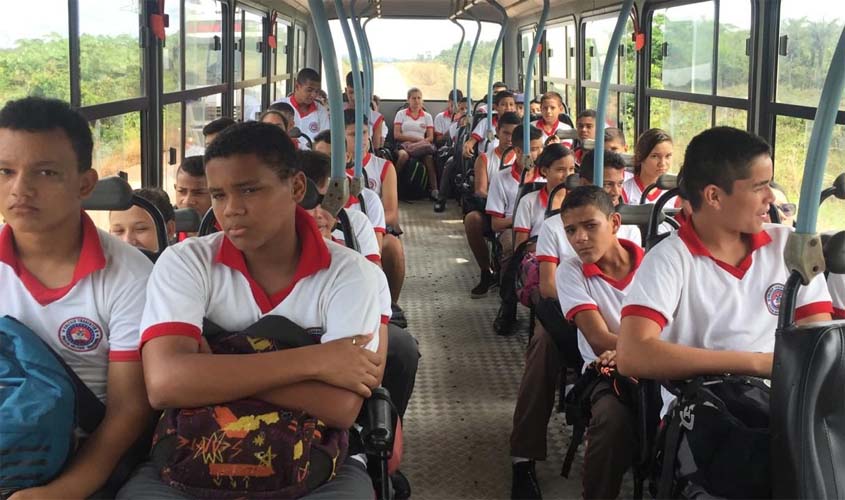 Alunos de Porto Velho serão atendidos com transporte escolar fornecido pelo Estado