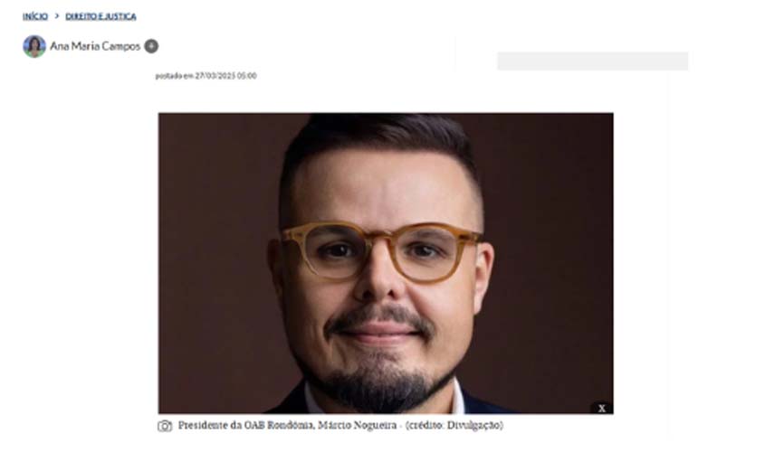 Márcio Nogueira destaca IA e fator humano na advocacia