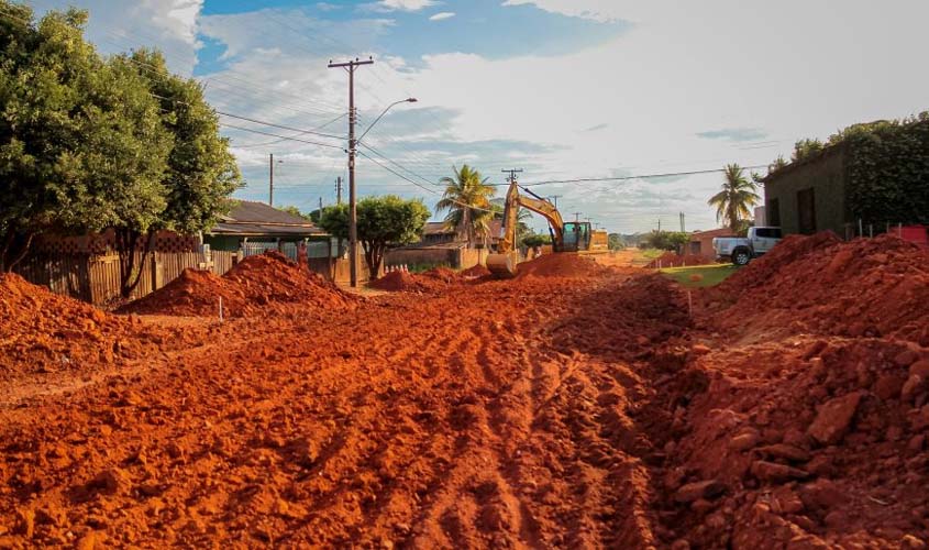Obras de pavimentação do 'Tchau Poeira' iniciam em Cerejeiras