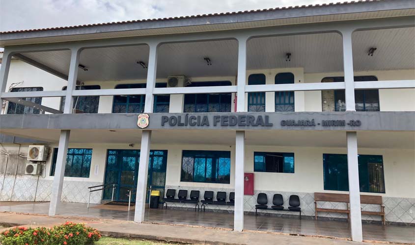 Em Guajará-Mirim, RO, PF realiza prisão em flagrante de 'Coiote'