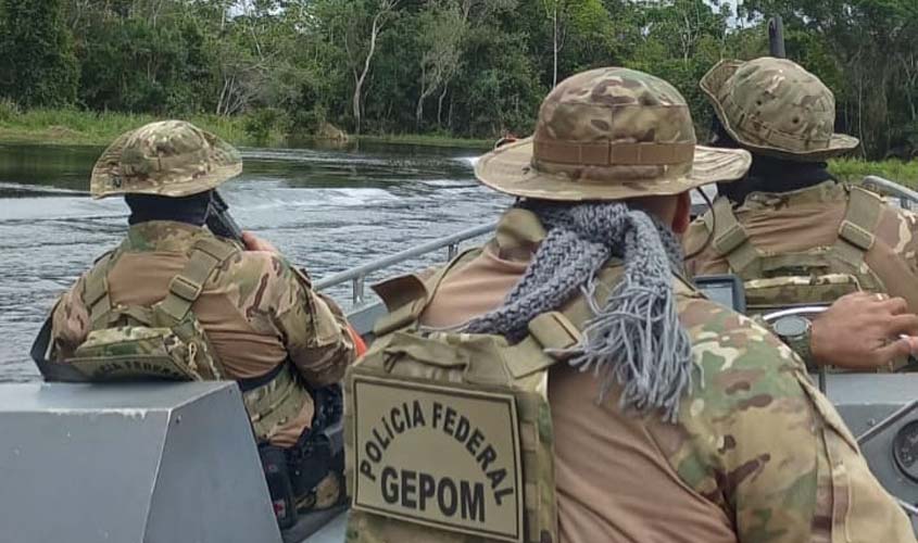 Grupo de Polícia Marítima da PF inicia suas atividades em Guajará-Mirim/RO