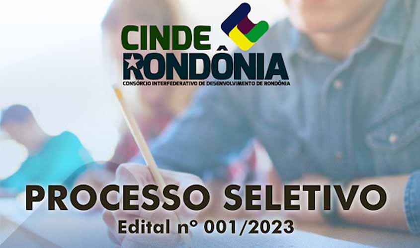 Consórcio CINDERONDÔNIA abre seleção para cargos em comissão