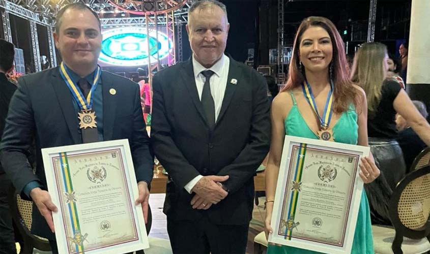 Presidente da Ameron recebe distinção honorífica da Glomaron