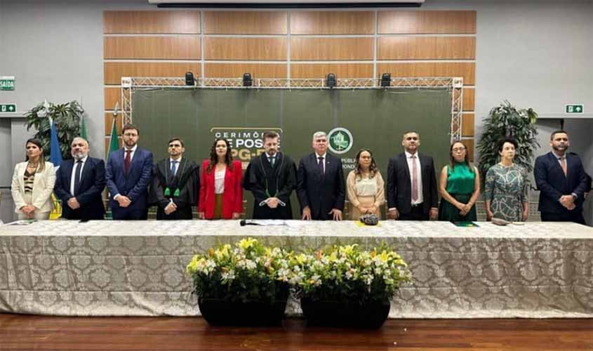 MPRO participa da solenidade de posse do novo Defensor Público-Geral