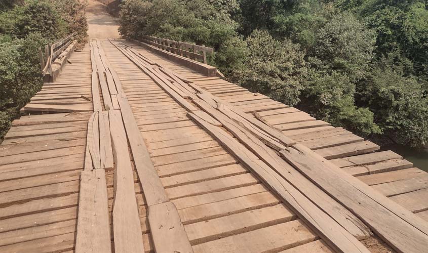 Ponte sobre o Rio das Garças, na Bacia Leiteira, será interditada para manutenção