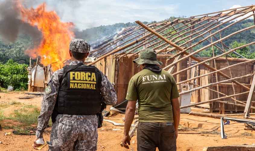 Em menos de três meses, Governo Federal causa prejuízo de R$ 95 milhões ao garimpo ilegal na Terra Indígena Kayapó, no Pará