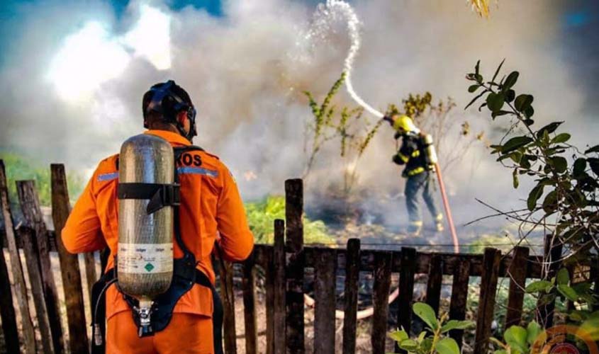 Corpo de Bombeiros realiza blitz de combate às queimadas urbanas em Porto Velho