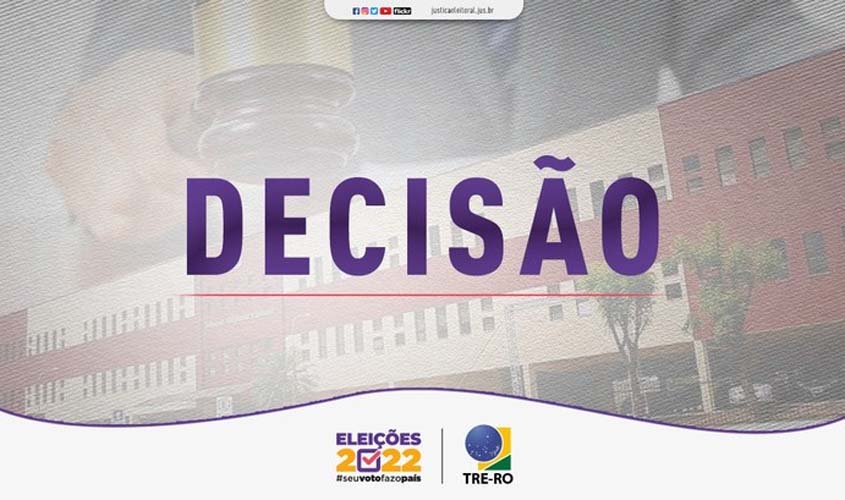 TRE-RO julga Recurso Eleitoral em Ação de Impugnação de Mandato Eletivo n. 0600001-77