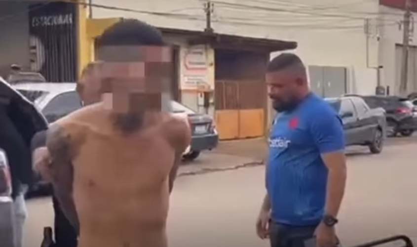 Polícia Civil prende foragido por cárcere privado em Porto Velho