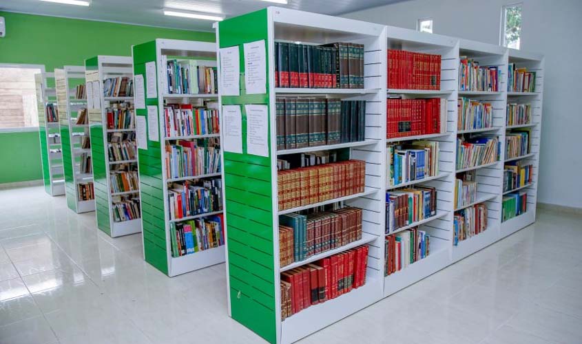Semana Nacional do Livro é celebrada com reabertura e instalação de bibliotecas em Porto Velho