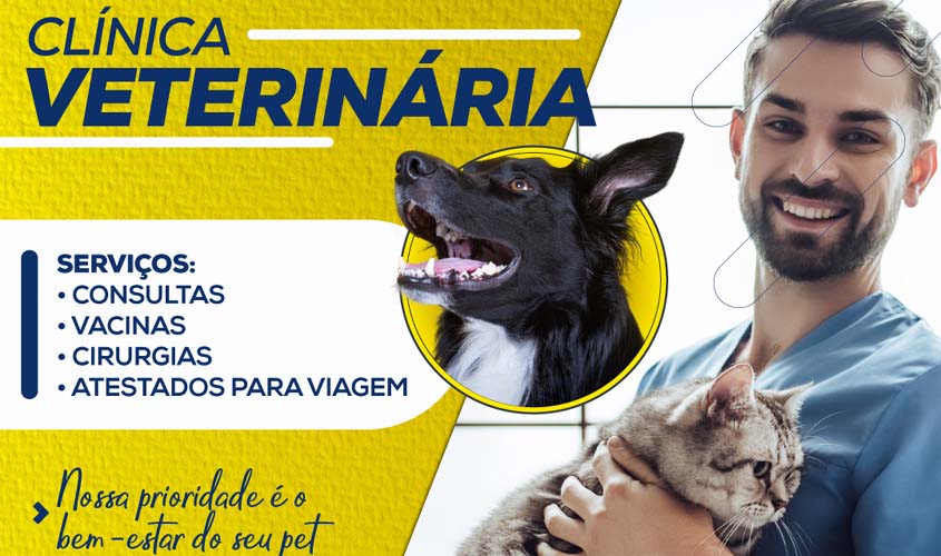 Clínica-Escola de Veterinária da UNINASSAU Cacoal está com vagas abertas para consultas