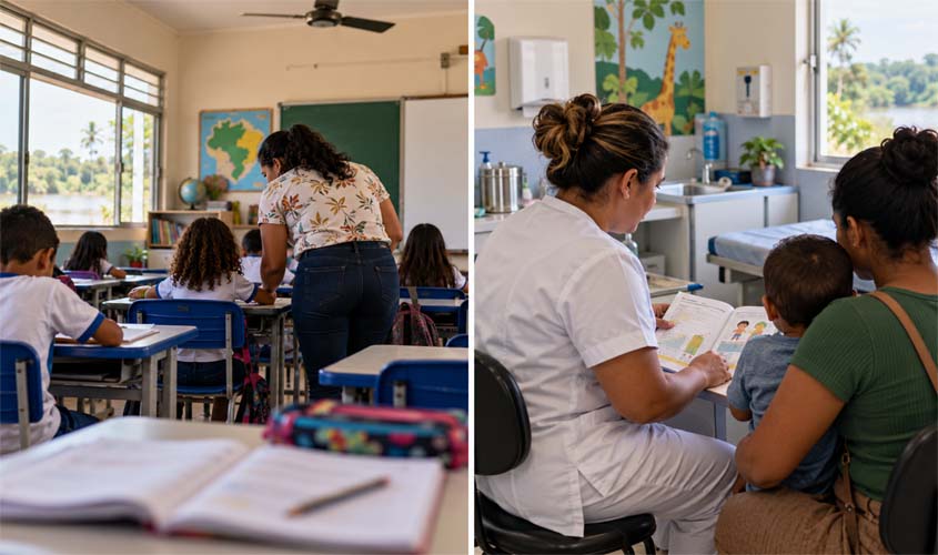 Denúncia questiona contratações temporárias na saúde e educação de RO