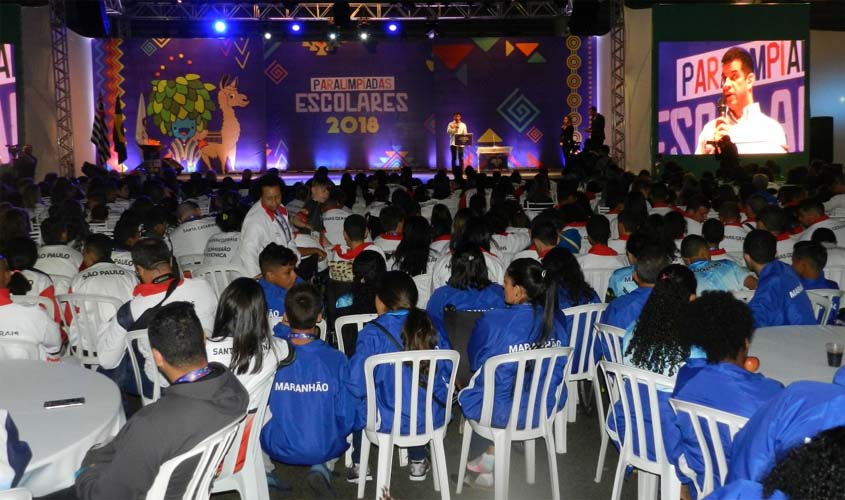 Começa nesta quarta-feira as competições nas Paralimpíadas Escolares 2018 com a participação de 33 paratletas de Rondônia