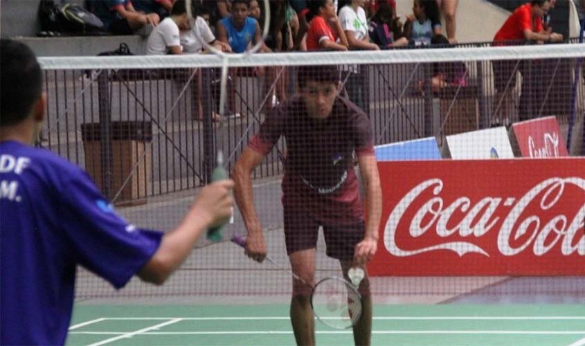 Rondônia fica em quarto lugar na modalidade badminton nos Jogos Escolares da Juventude