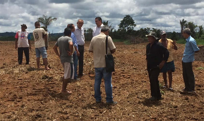 Roça comunitária atenderá produtores rurais de Morrinhos