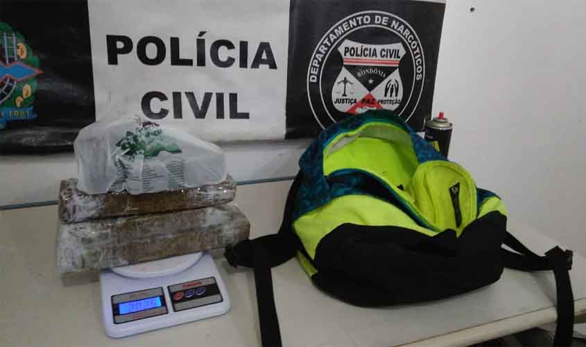 Denarc prende acusado de ser o maior traficante de maconha de Rondônia 