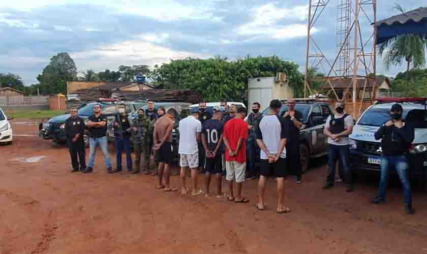 Ação conjunta da Polícia Militar e Civil de Rondônia e Acre prende quadrilha especializada em roubo de caminhonetes