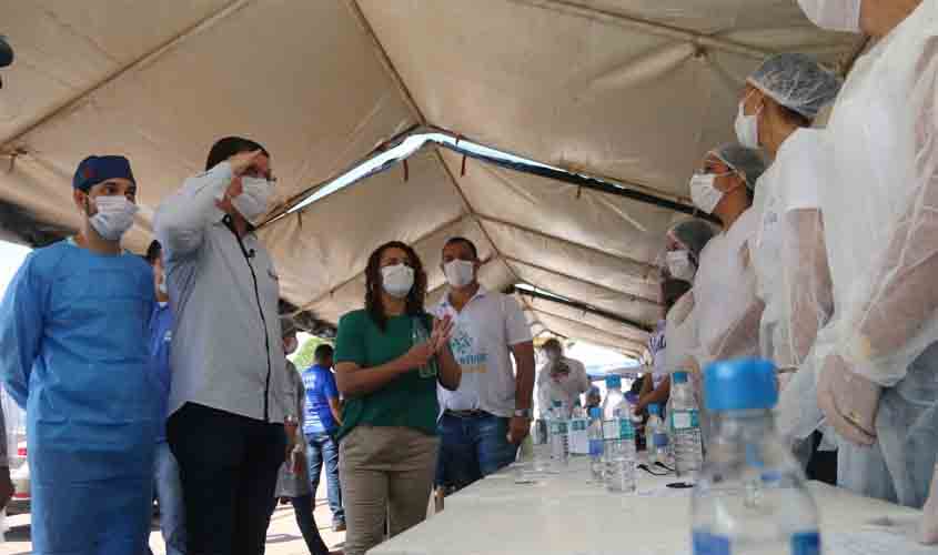 Alinhamento entre governo federal e governo estadual garante avanços para o enfrentamento à pandemia em Rondônia