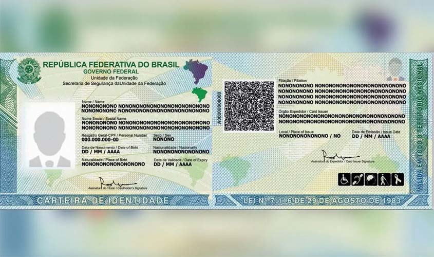 Carteira de Identidade Nacional pode ser viabilizada pelo Portal do Cidadão