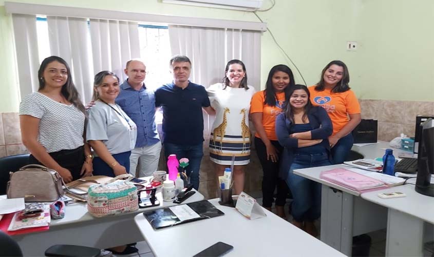 Secretário de Cacoal visita Secretaria de Assistência Social de Porto Velho
