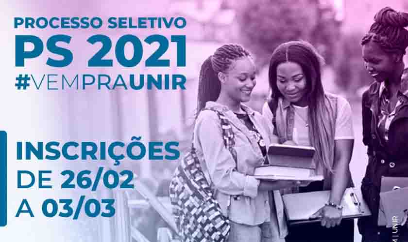 UNIR seleciona alunos para 13 cursos via Notas do Ensino 