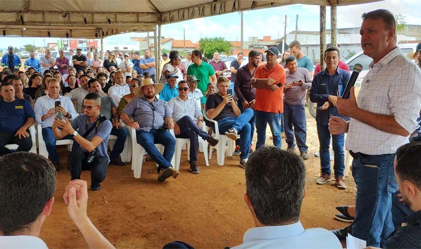 Luizinho Goebel destina emenda para aquisição de calcário e transporte do produto para agricultores de Vilhena