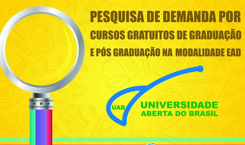 Prefeitura divulga ferramenta para pesquisa da demanda por cursos de EaD