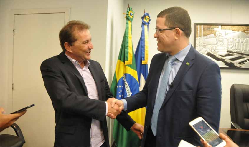 Hildon Chaves e Marcos Rocha firmam acordo para concessão da rodoviária ao Município | Tudo Rondônia - Independente!