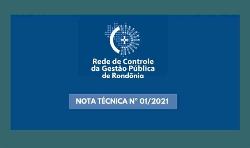 Aquisição de vacinas contra Covid-19 é objeto de nota técnica emitida pela Rede de Controle da Gestão Pública de Rondônia