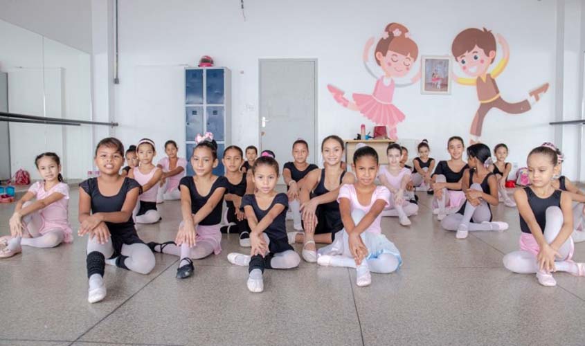 Sala de ballet é reformada com apoio do Tribunal de Justiça de Rondônia