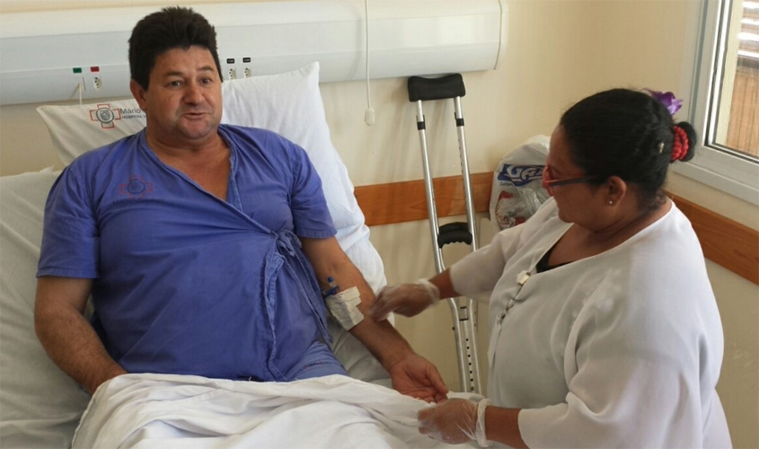  MPHU faz transplante ósseo em paciente de Rondônia 
