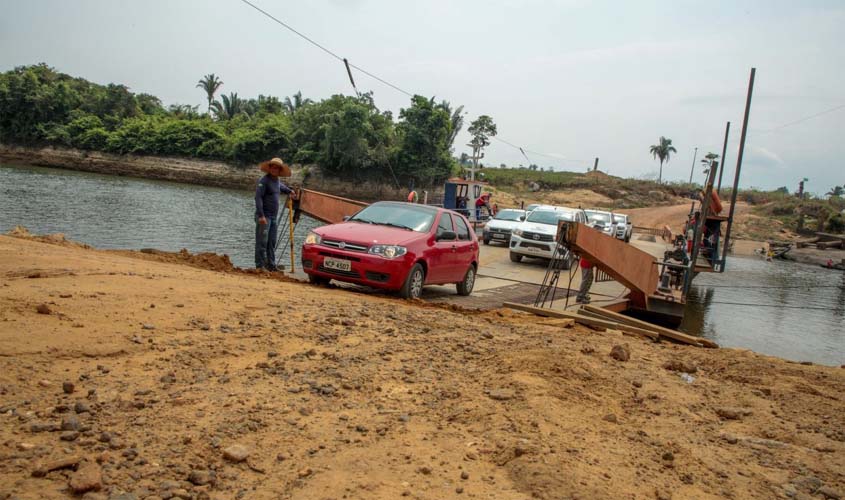 Governo de Rondônia garante gratuidade da travessia por balsa no rio Jamari a partir desta sexta-feira