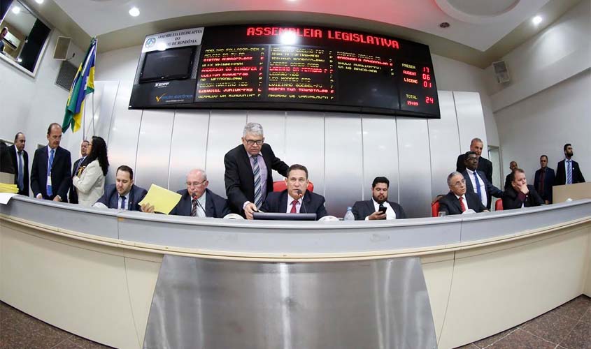 Ji-Paraná recebe sessão itinerante da Assembleia Legislativa na quinta-feira
