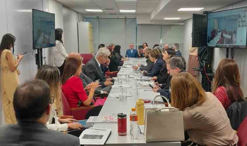 Magistrados de Rondônia participam de reunião com a Corte interamericana