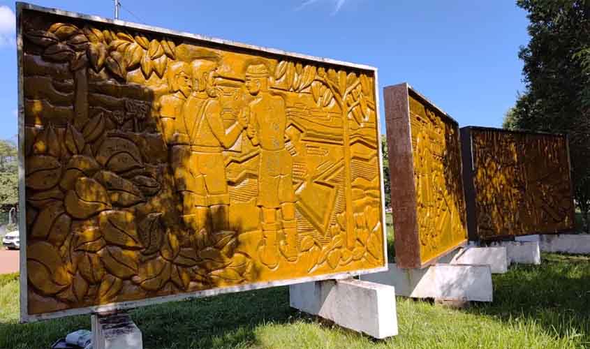 Prefeitura dá continuidade à revitalização de monumentos históricos de Porto Velho