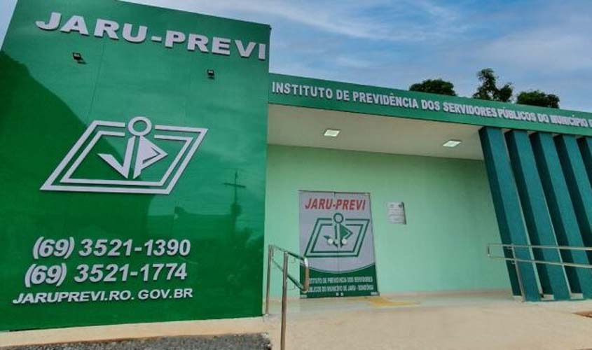Compensação previdenciária reforça caixa do JARU-PREVI
