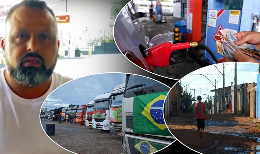 Líder dos caminhoneiros diz que Bolsonaro mente e joga população contra a Petrobrás