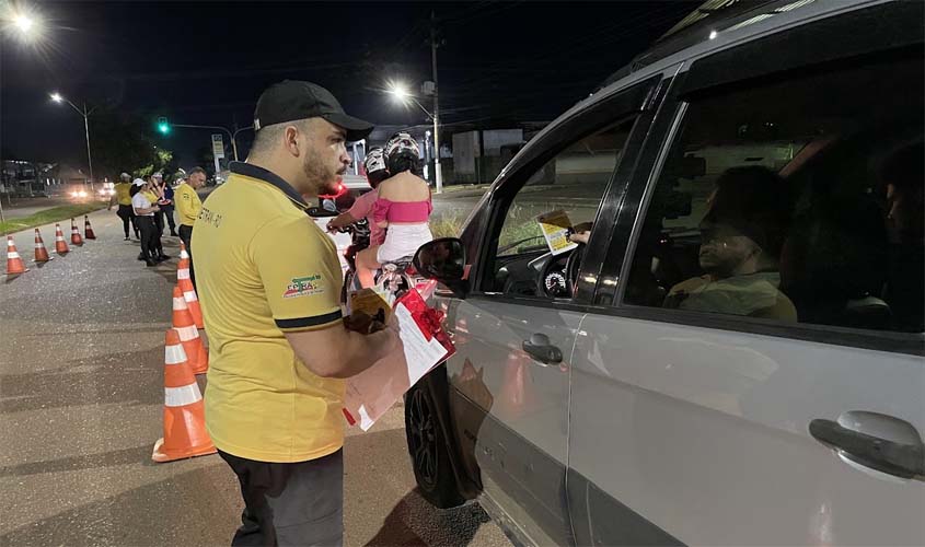 Projeto 'Condutores em Ação' é realizado pelo Detran em Porto Velho