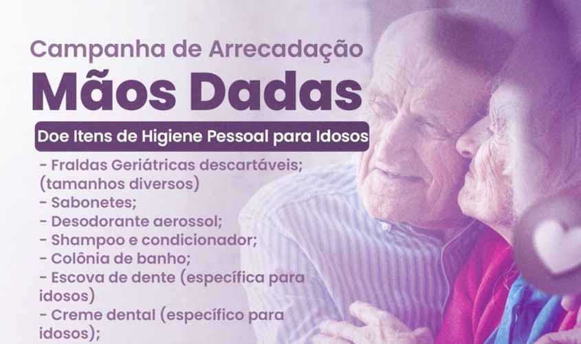 Conselho Municipal inicia campanha de arrecadação de produtos de higiene pessoal para idosos