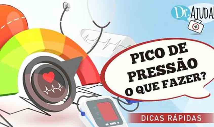 Pico de pressão alta: o que fazer?