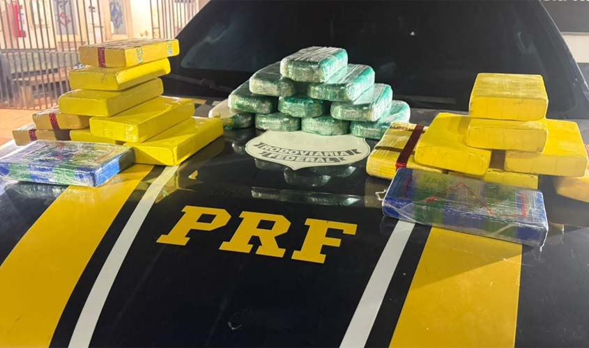 PRF realiza apreensão de drogas em RO