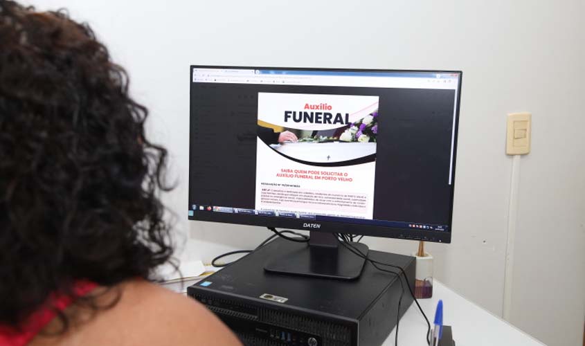 Cerca de 1,3 mil solicitações de auxílio-funeral foram atendidas em Porto Velho nos últimos três anos