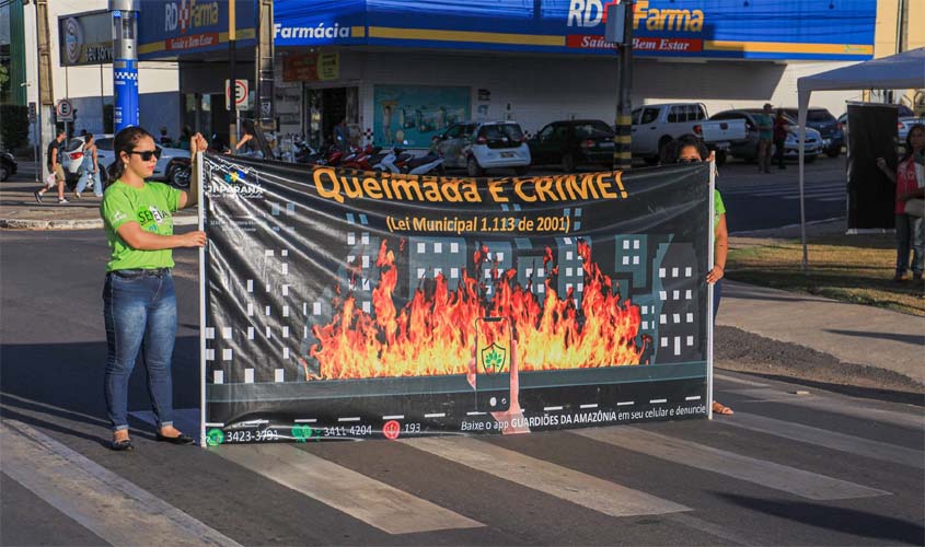 Semeia realizou pit-stop sobre prevenção às queimadas no município