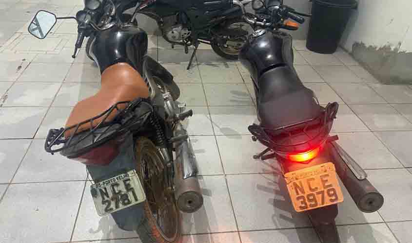 Casal suspeito de furtos de motocicletas é preso através de rastreador na zona leste