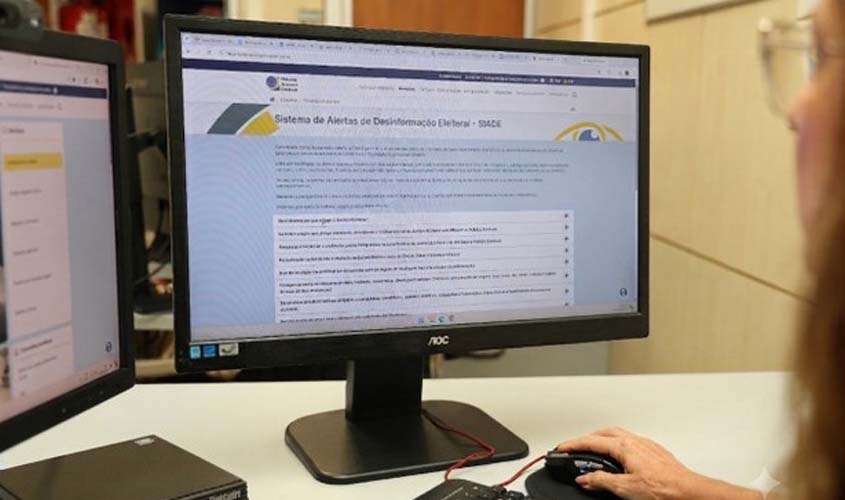 Justiça Eleitoral recebe denúncias de fake news