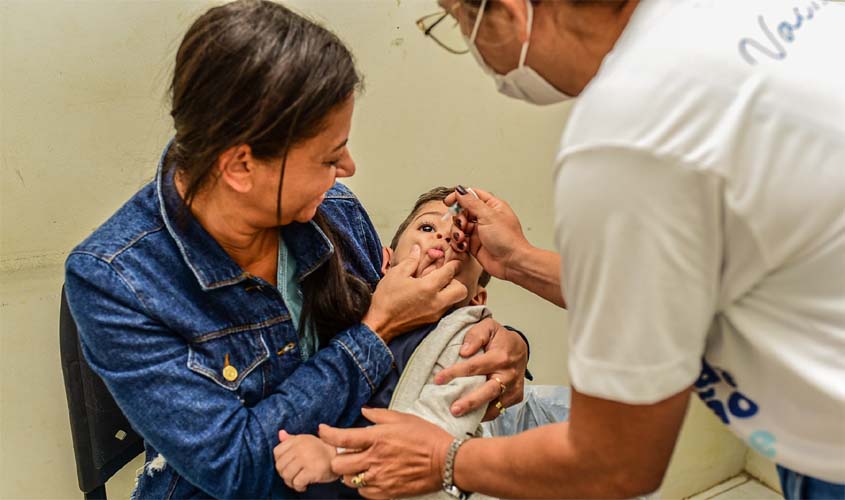 Dia D de Multivacinação e contra a Pólio aplicou mais de mil doses