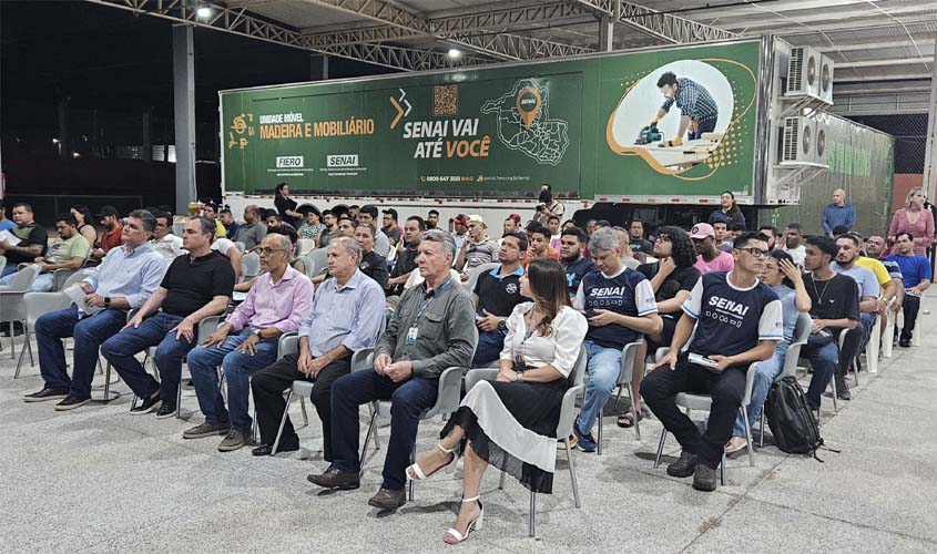 SENAI-RO ministra cursos do programa Geração Emprego