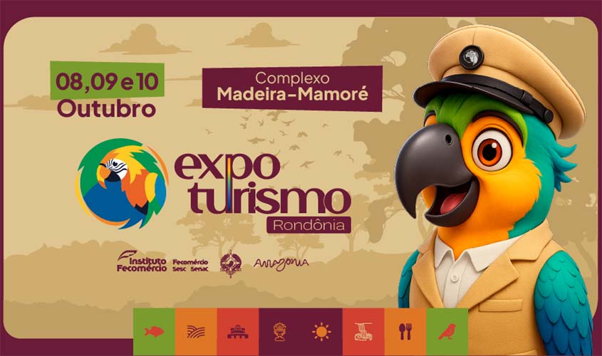 3ª Expo Turismo Rondônia será no Madeira-Mamoré